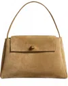 Khaite Audrey Top Handle In Mud In Multi