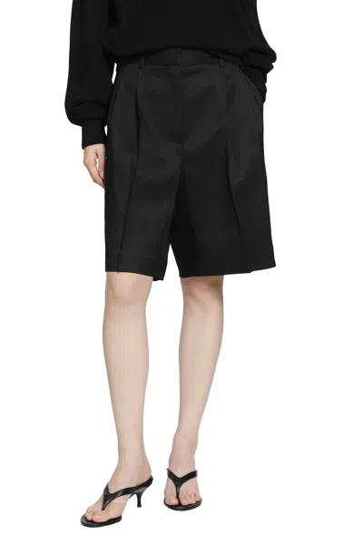 Khaite Auggie Shorts In Black