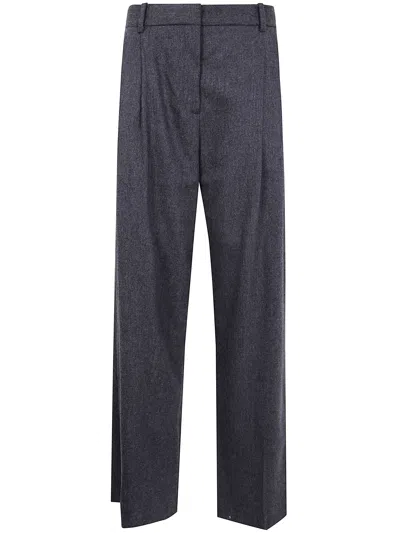 Khaite August Pants In Blue