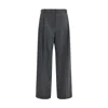 Khaite August Trousers In Blue