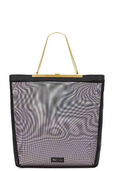 Khaite Augusta Chain Tote Bag In 200 Black