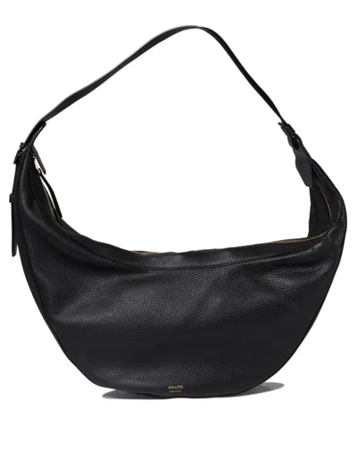 Khaite "augustina" Crossbody Bag In Black