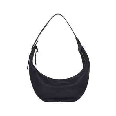 Khaite Augustina Hobo Shoulder Bag In Black
