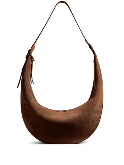 Khaite Augustina Shoulder Bag In Brown