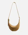 Khaite Augustina Small Suede Crossbody Bag