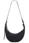 Khaite Augustina Small Leather Cross-body Bag In Black