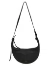 Khaite Augustina Small Leather Cross-body Bag In Black