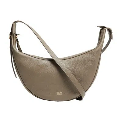 Khaite Augustina Small Crossbody Bag In Brown
