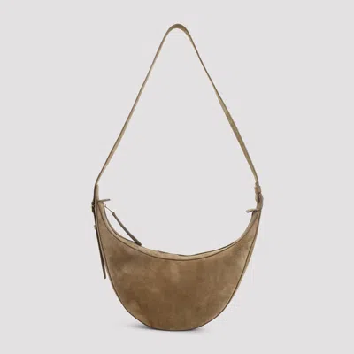 Khaite Augustina Small Crossbody In Brown