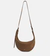 Khaite Augustina Ho Leather Shoulder Bag In Brown