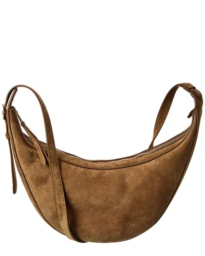 Khaite Augustina Small Suede Hobo Bag