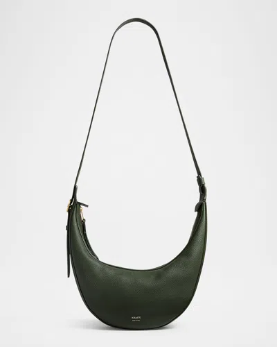 Khaite Augustina Small Zip Calfskin Crossbody Bag