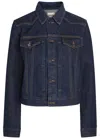 Khaite Augustine Buttoned Jacket In Blue