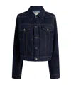 Khaite Augustine Buttoned Jacket In Blue