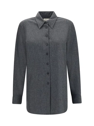 Khaite Auryn Shirt In Gray
