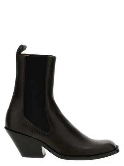 Khaite Austin Boot In Black