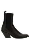 Khaite Woman Ankle Boots Black Size 6 Leather