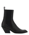Khaite Austin Heeled Boots In Black
