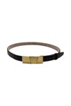Khaite Axel Belt In Black