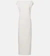 Khaite Ayame Open-back Cotton Maxi Dress