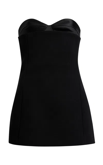 KHAITE AYLA CREPE BUSTIER TOP