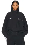 Khaite Ayman Bomber Jacket In Black