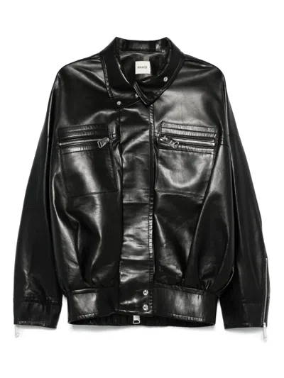 Khaite Ayman Jacket In 200 - Black