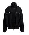 Khaite Ayman Bomber Jacket In Black