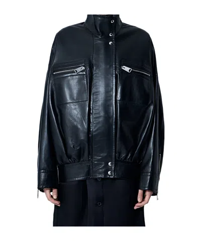 KHAITE KHAITE AYMAN LEATHER JACKET