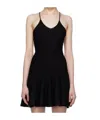 Khaite Backless Dress With Thin Shoulder Straps In Black