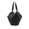 Khaite Small Lotus Tote Bag In Black