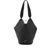 Khaite Lotus Chain Detailed Mini Tote Bag In Black