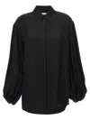 KHAITE BAM SHIRT, BLOUSE BLACK