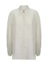 Khaite Ny Bam Shirt In Cream