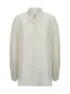 Khaite Ny Bam Shirt In Cream