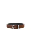 Khaite Bambi Belt In Brown