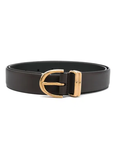 Khaite Bambi Belt In Brown