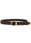 KHAITE KHAITE BAMBI SUEDE BELT