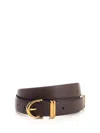 Khaite Bambino Belt In Brown