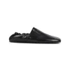 Khaite Refined Black Goat Leather Ballerinas