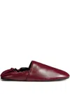 Khaite Banks Leather Slip-on Shoes