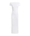 Khaite Basile Long Dress In White