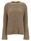 Khaite Calvin Sweater, Cardigans Beige In Beige