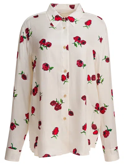 Khaite Beige Silk Shirt