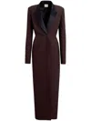 Khaite Bellow Single-breasted Coat In Brown