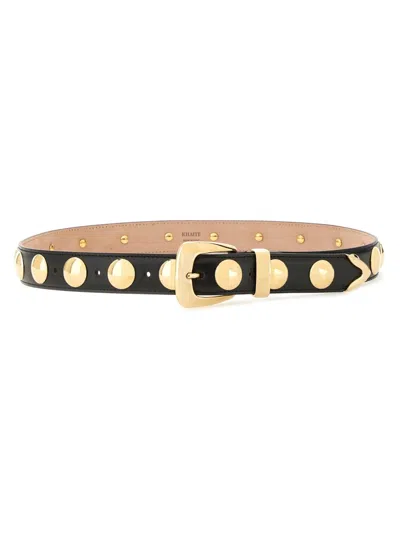 Khaite Belt Benny In Animal Print