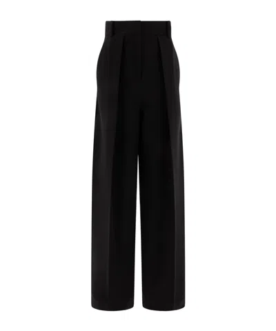 KHAITE BELT-LOOP CASUAL PANTS