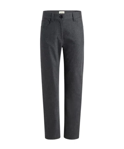 Khaite Belt Loop Casual Pants In Gray