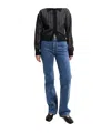 Khaite Belt Loop Jeans In Multi