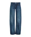 Khaite Karo Barrel-leg Jeans In Blue